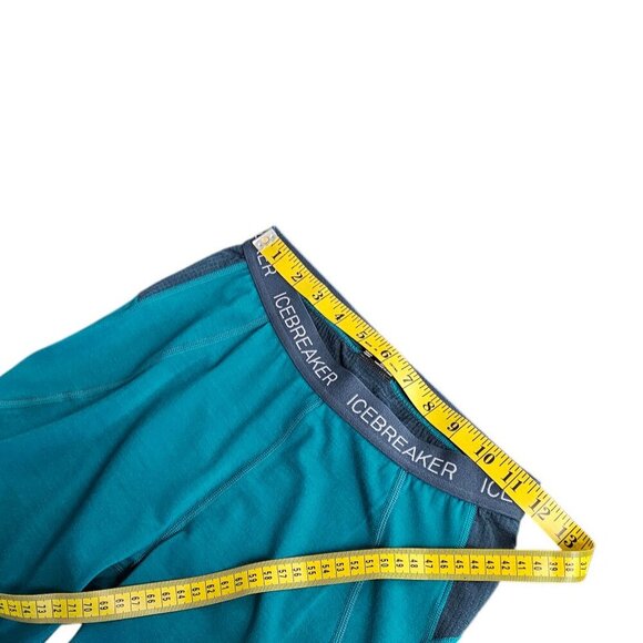 Icebreaker Merino Womens Bodyfit Zone, Wool, Cropped Baselayer Leggings, Size S - Picture 5 of 10
